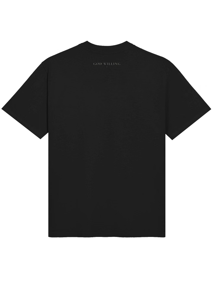 Under His Wings Oversized Tee, back