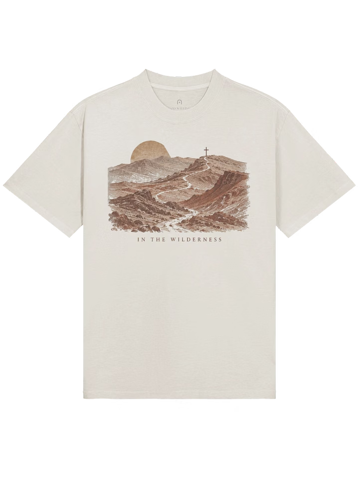 In the Wilderness Oversized Tee, front