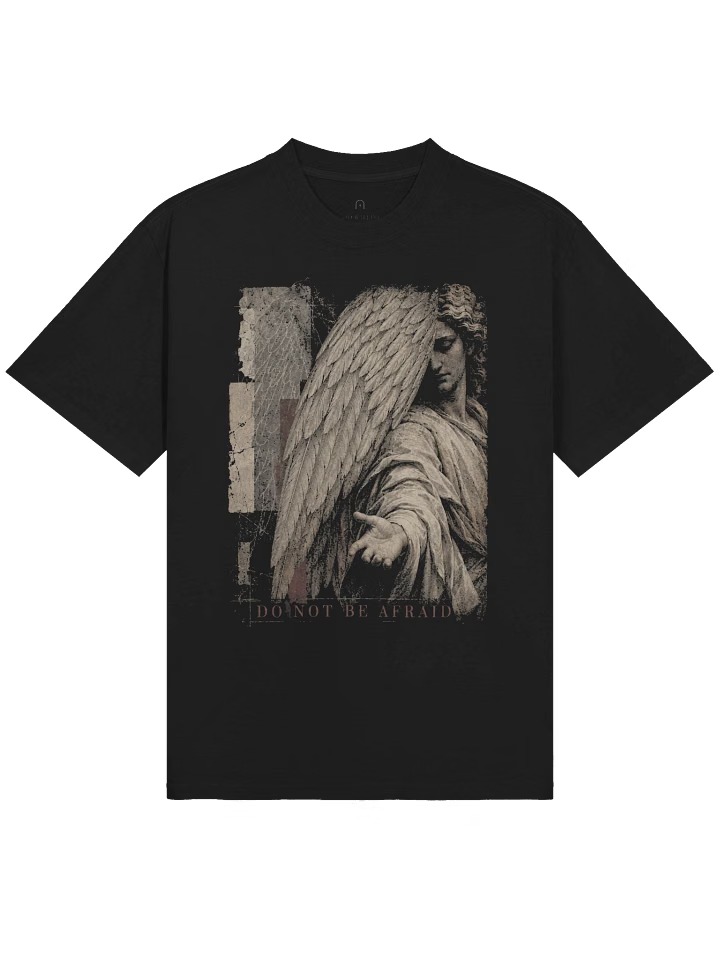 Do Not Be Afraid Oversized Tee, front